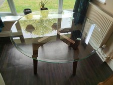 Homebase Round Glass Table