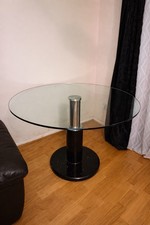 Round Glass Dining Table