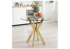 Modern Round Dining Table with