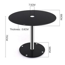 Round Table Glass Base