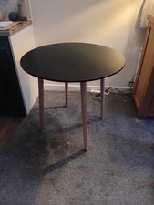 Round Glass Dining Table 68cm