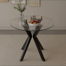 Goldfan Tempered Glass Round