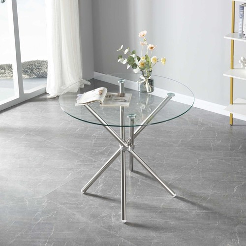 Round glass home - glass,
